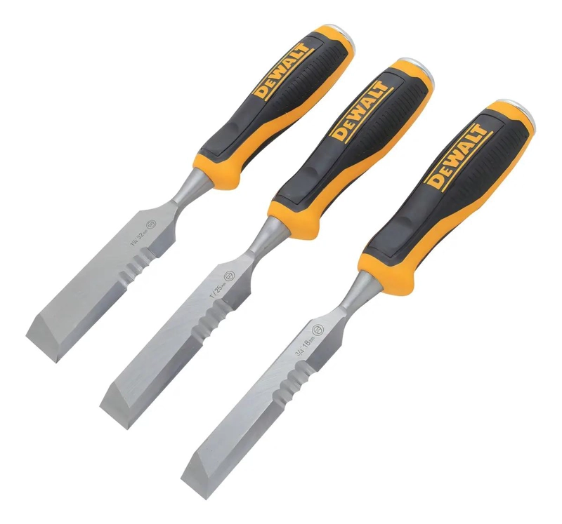 SET DE 3 CINCELES PARA MADERA 18, 25 Y 32 MM - 2