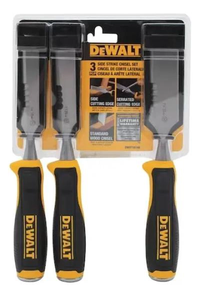 SET DE 3 CINCELES PARA MADERA 18, 25 Y 32 MM - 3