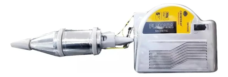 PLOMADA MAGNE TICA AUTOMATICA 350G PARA ALBAÑIL - 1