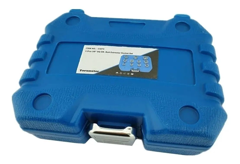 KIT EXTRACTOR DE TUERCAS Y PERNOS RODADOS 11 PIEZAS - 4