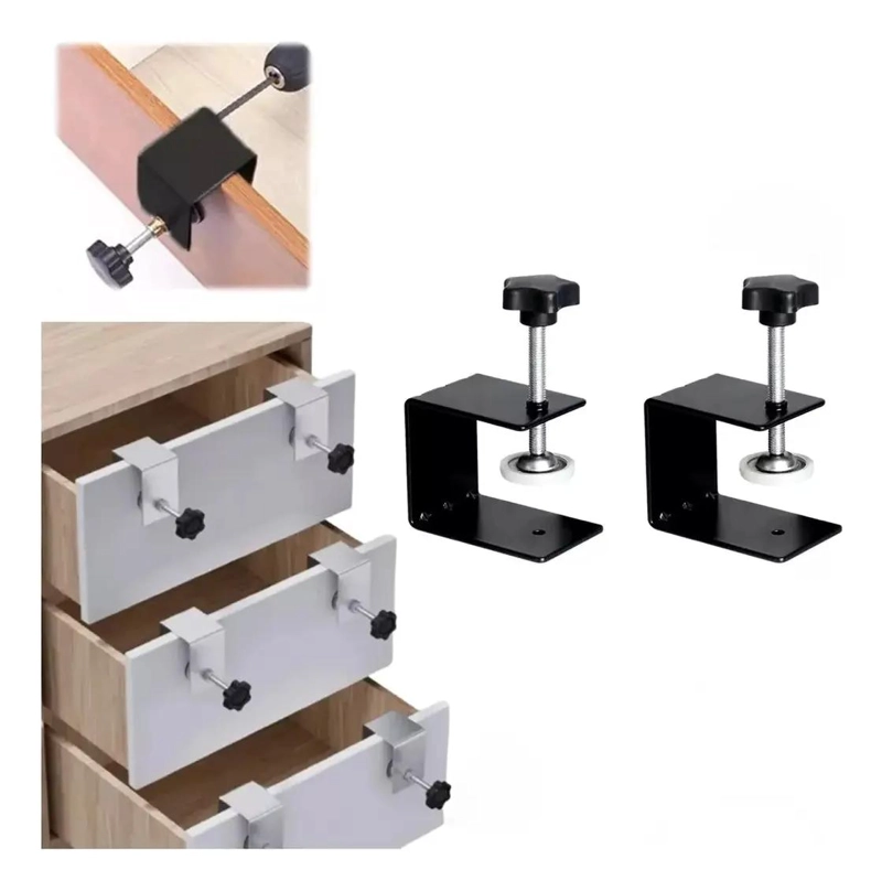 ABRAZADERAS DE FIJACION PARA CAJON 2 UNIDADES - 1