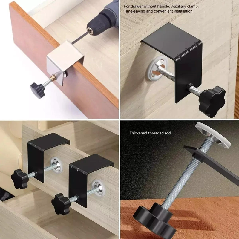 ABRAZADERAS DE FIJACION PARA CAJON 2 UNIDADES - 6