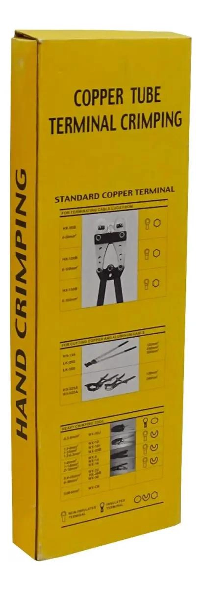 HERRAMIENTA CRIMPEADORA HX-120B PARA CONECTORES - 4