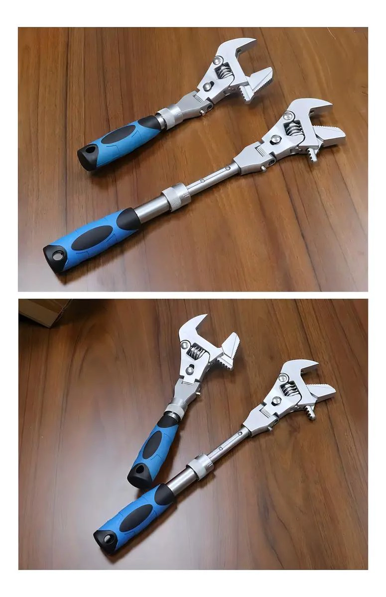 LLAVE RETRACTIL FRANCESA CON TRINQUETE Y CABEZAL 180° - 2