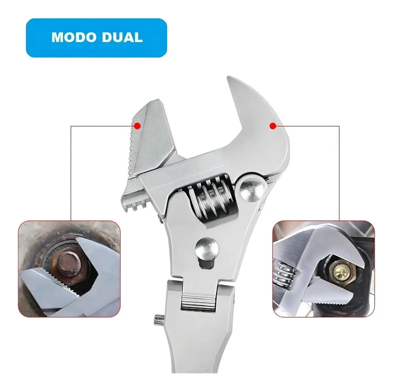 LLAVE RETRACTIL FRANCESA CON TRINQUETE Y CABEZAL 180° - 4