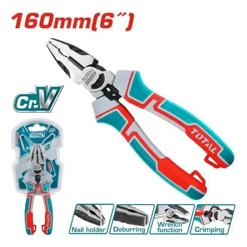 PINZA ALICATE UNIVERSAL 6 PULGADAS - 2
