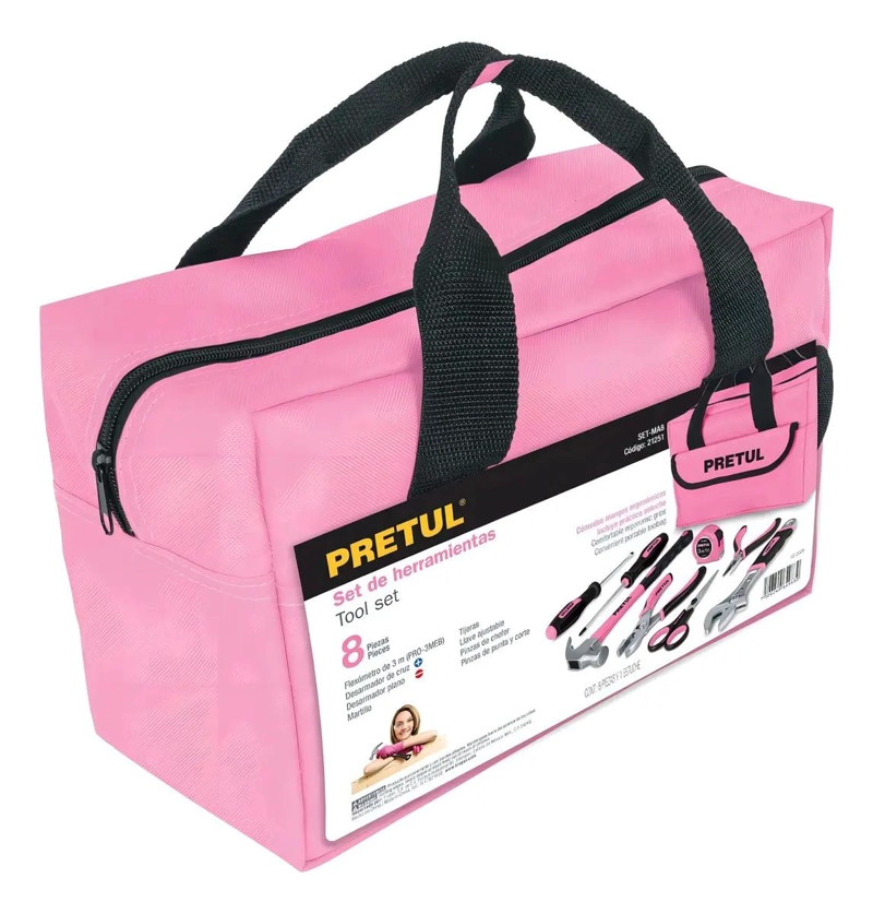 KIT DE HERRAMIENTAS COMBINADAS 8 PIEZAS - 2