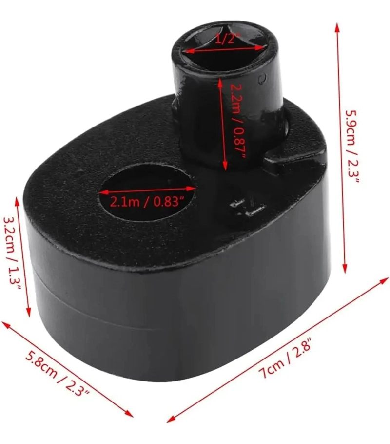 LLAVE UNIVERSAL PARA BARRA DE TIMON 33-42MM - 6