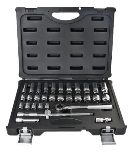 JUEGO DE DADOS 32 PIEZAS 3/8 DR PROFESIONAL - 2