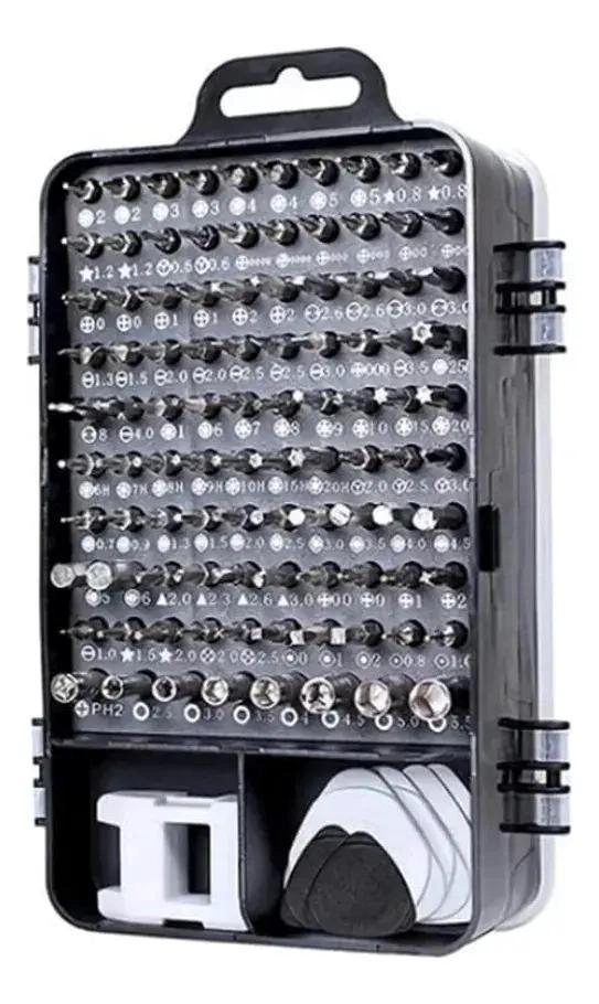 JUEGO DE DESTORNILLADORES DE PRECISION 115 EN 1 - 3