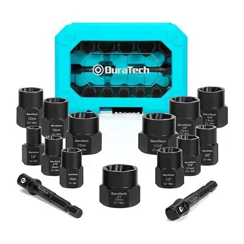SET DE DADOS EXTRACTORES PARA PERNOS Y TUERCAS 6-19 MM - 4