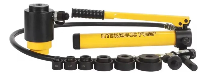 PERFORADOR KNOCK OUT 8 TONELADAS PARA METAL Y PLASTICO - 4