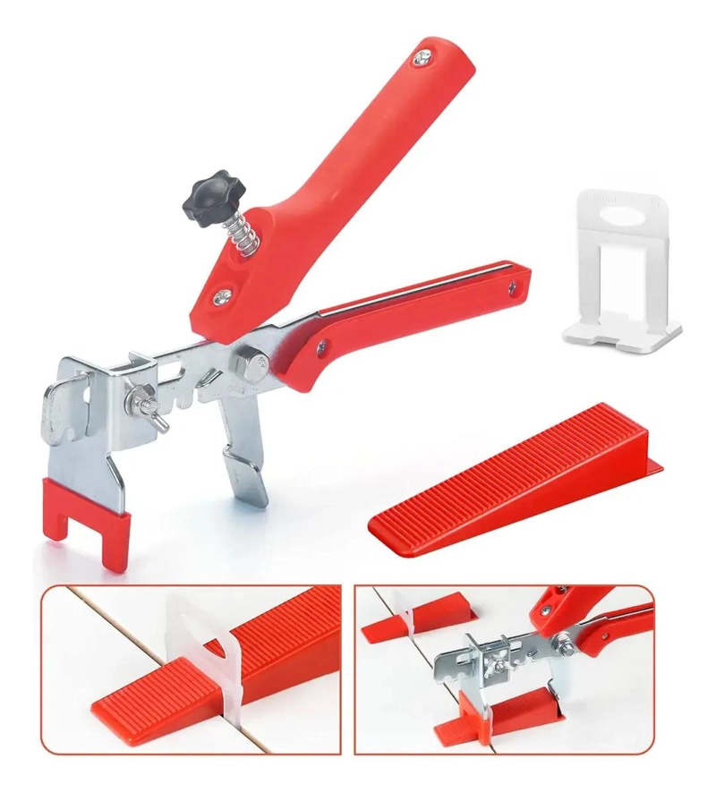 KIT NIVELADORES PARA BALDOSAS CON CUÑAS Y ALICATE - 2