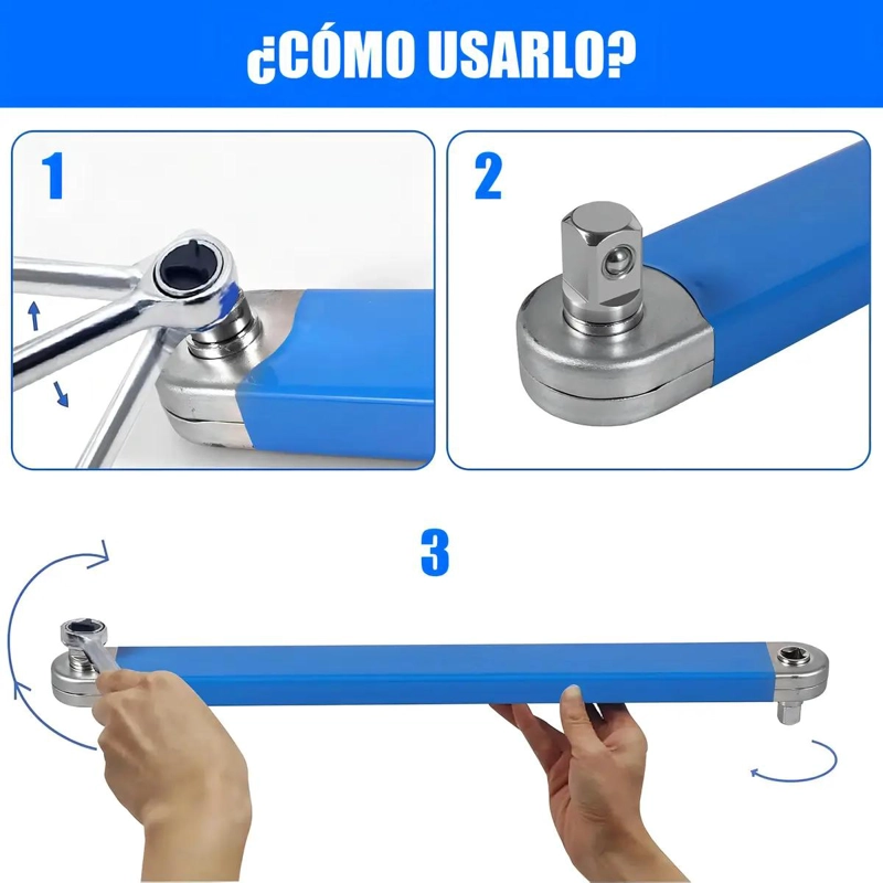 LLAVE DE EXTENSION OFFSET MULTIFUNCIONAL - 2