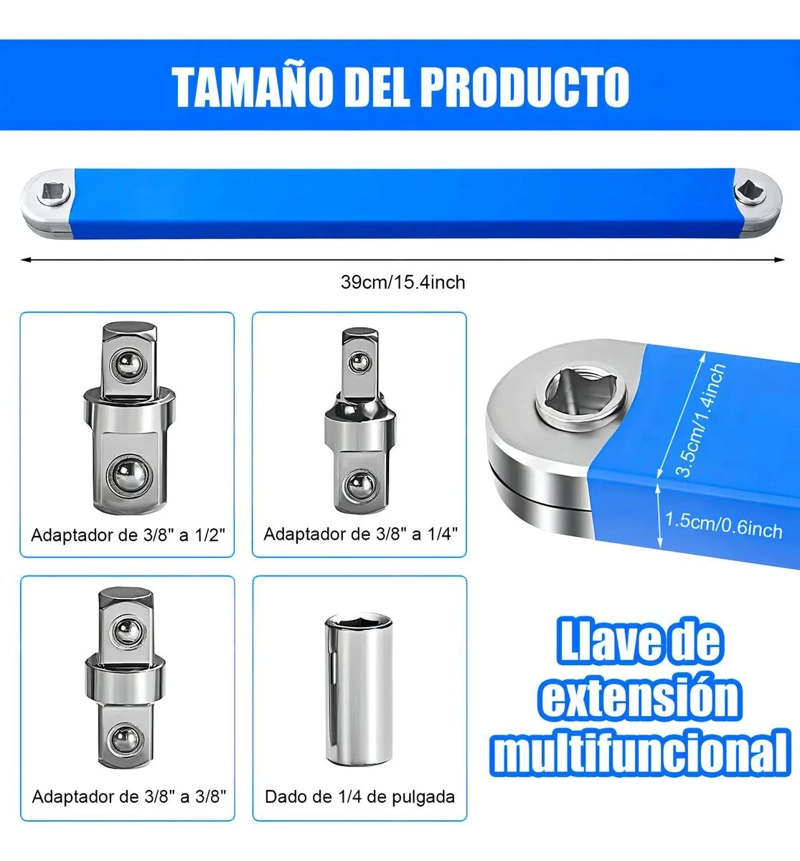 LLAVE DE EXTENSION OFFSET MULTIFUNCIONAL - 3
