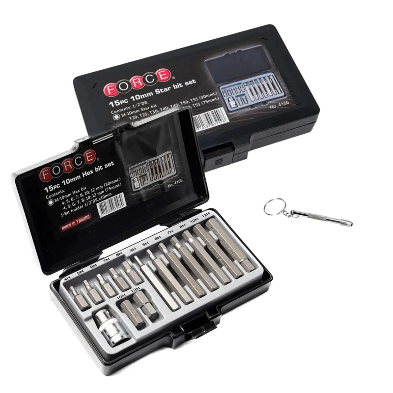 JUEGO DE DADOS PUNTAS ALLEN, TORX Y DESTORNILLADOR - 1