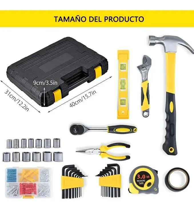 KIT DE HERRAMIENTAS MECANICO CON 108 PIEZAS - 3