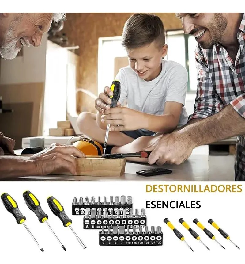 KIT DE HERRAMIENTAS MECANICO CON 108 PIEZAS - 4