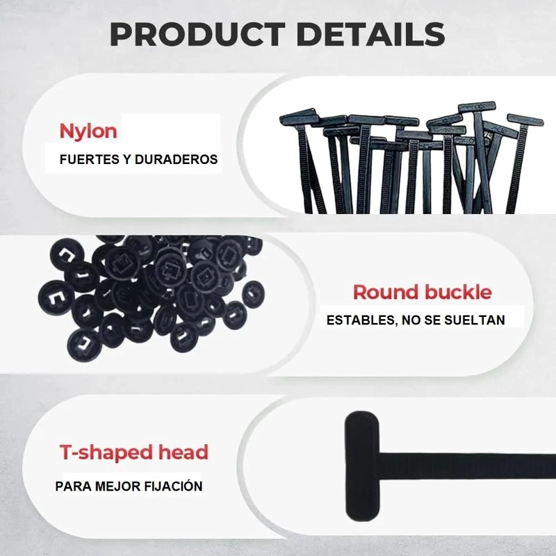 CINCHONES HEAVY DUTY PARA REPARACIONES 20 UNIDADES - 7