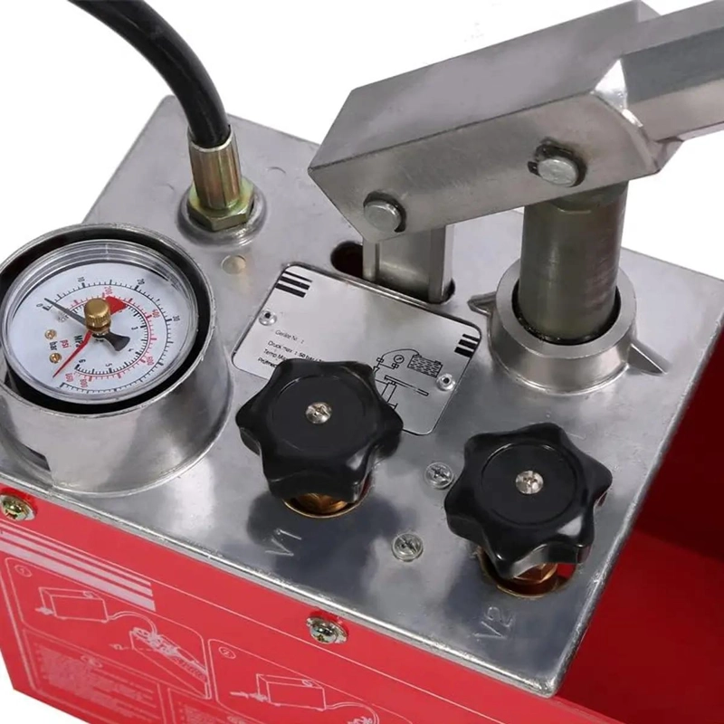 BOMBA MANUAL PARA PRUEBA DE PRESION HIDRAULICA 0-60 BAR - 3