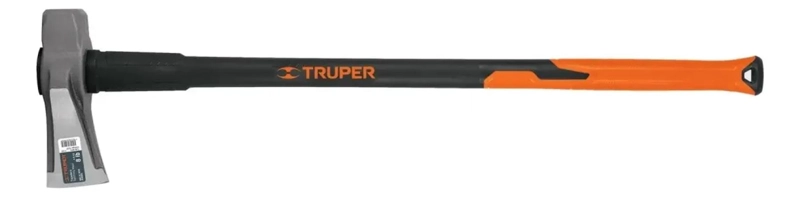 HACHA PARA RAJAR MADERA 8 LB CON MANGO DE FIBRA DE VIDRIO - 1
