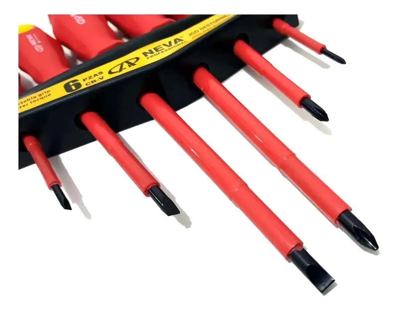 SET DE DESTORNILLADORES ELE CTRICOS 6 PIEZAS - 4