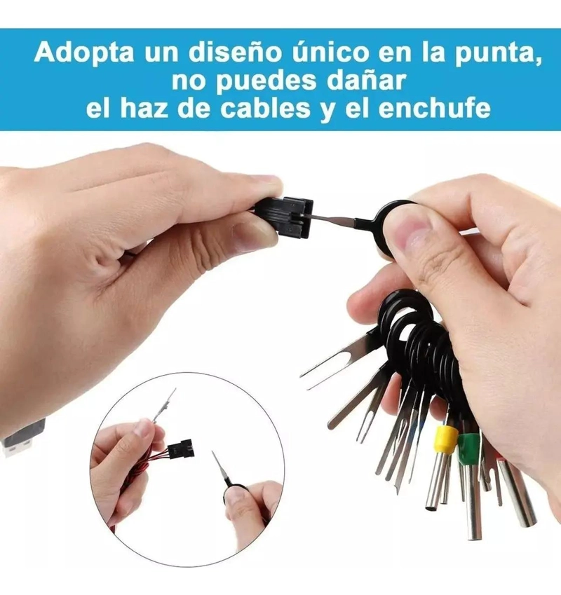 KIT DE HERRAMIENTAS PARA EXTRACCION DE TERMINALES - 2