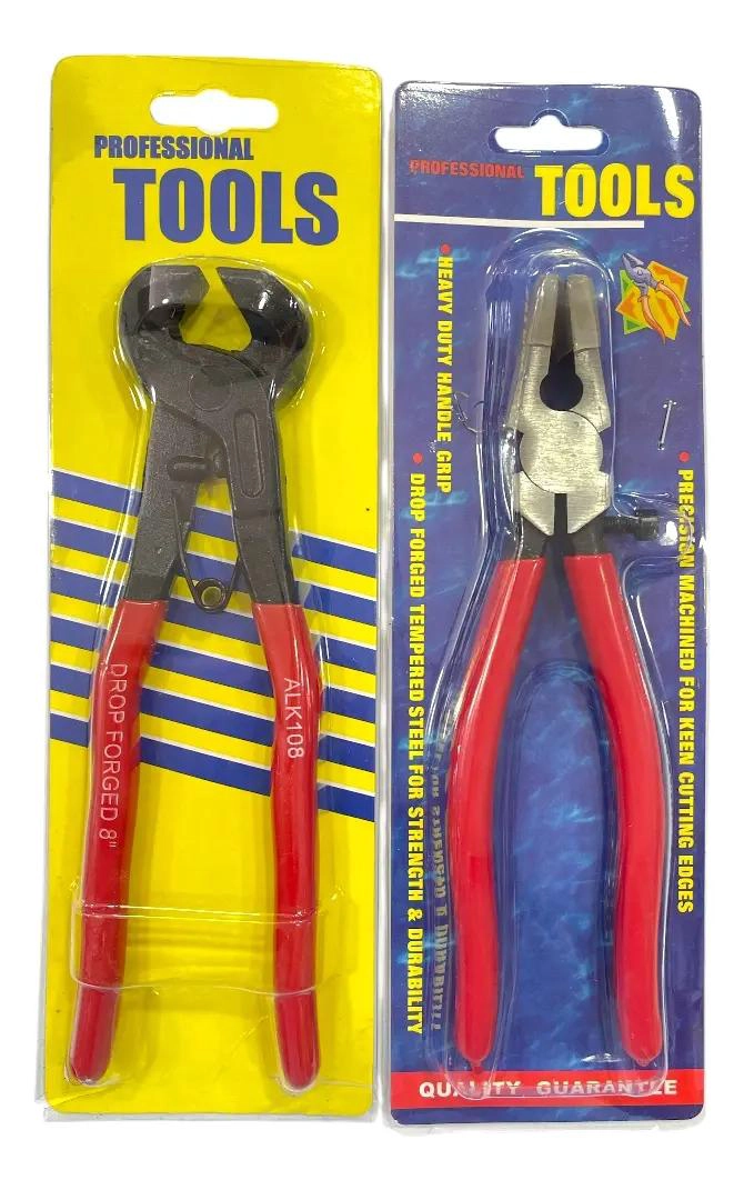 ALICATE PARA CERAMICA CON PUNTA DE GOMA Y TENAZA - 2