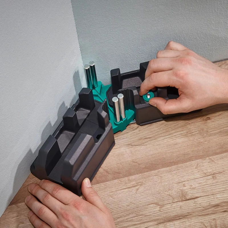 CAJA SEMICUADRADA CON CALIBRE DE CORTE PARA PRECISION - 1