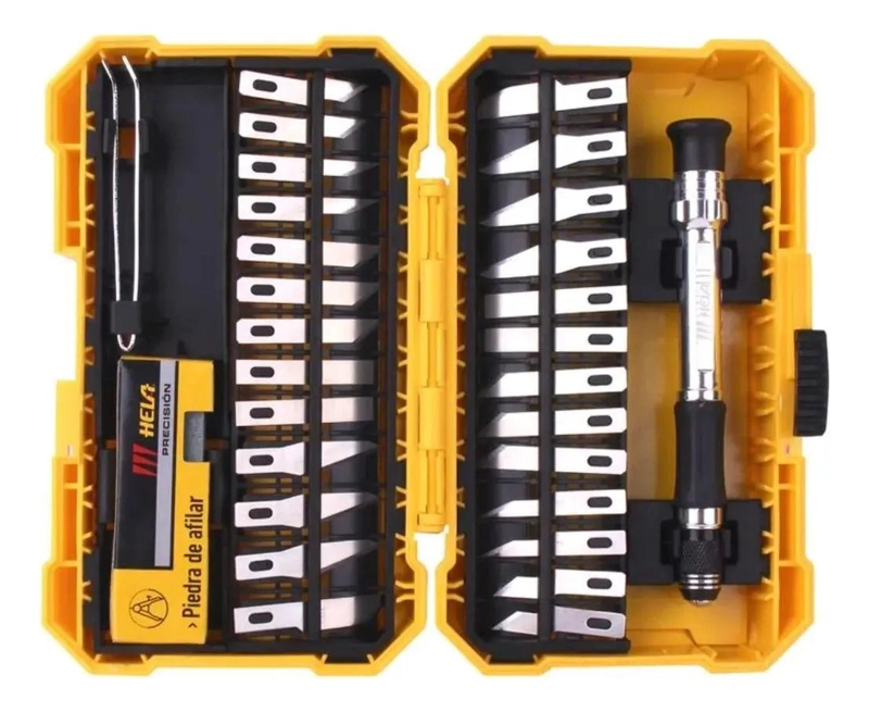 SET DE 29 PIEZAS DE CUCHILLOS DE PRECISION - 1
