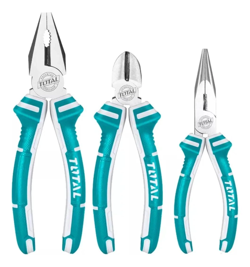 SET DE 3 ALICATES COMBINADOS UNIVERSALES - 5