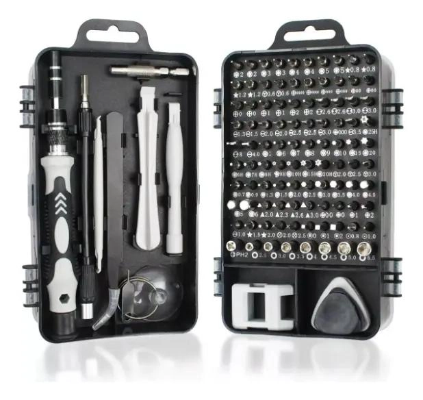 KIT DE HERRAMIENTAS DE DESTORNILLADOR 115 EN 1 - 6