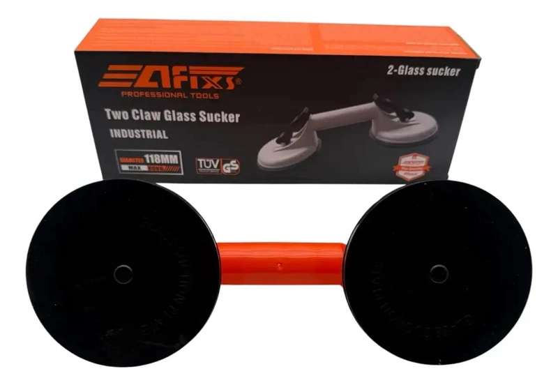 VENTOSA DOBLE PARA VIDRIO 80KG 118MM - 6