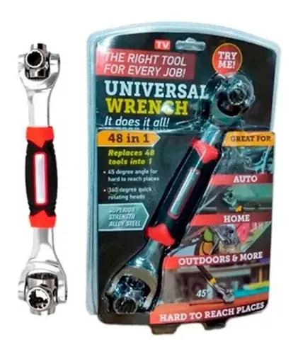 LLAVE MULTIFUNCIONAL 48 EN 1 360 GRADOS - 1