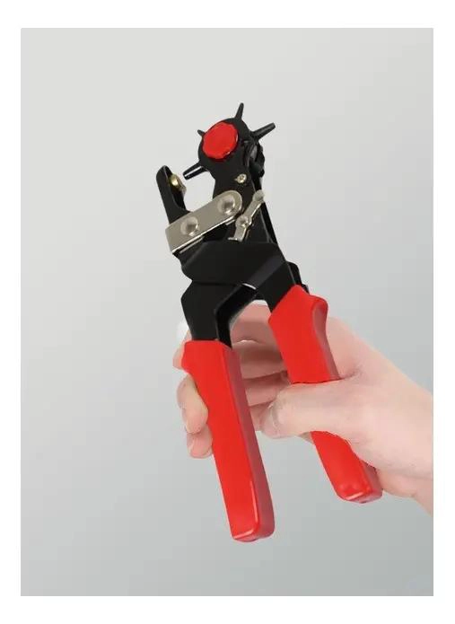 ALICATE SACABOCADOS CON 6 PUNZONES PARA CUERO 5MM - 3