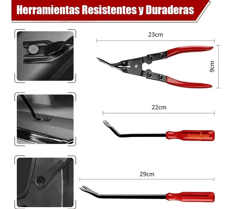 KIT DE HERRAMIENTAS PARA DESMONTAJE DE AUDIO Y TABLEROS - 3