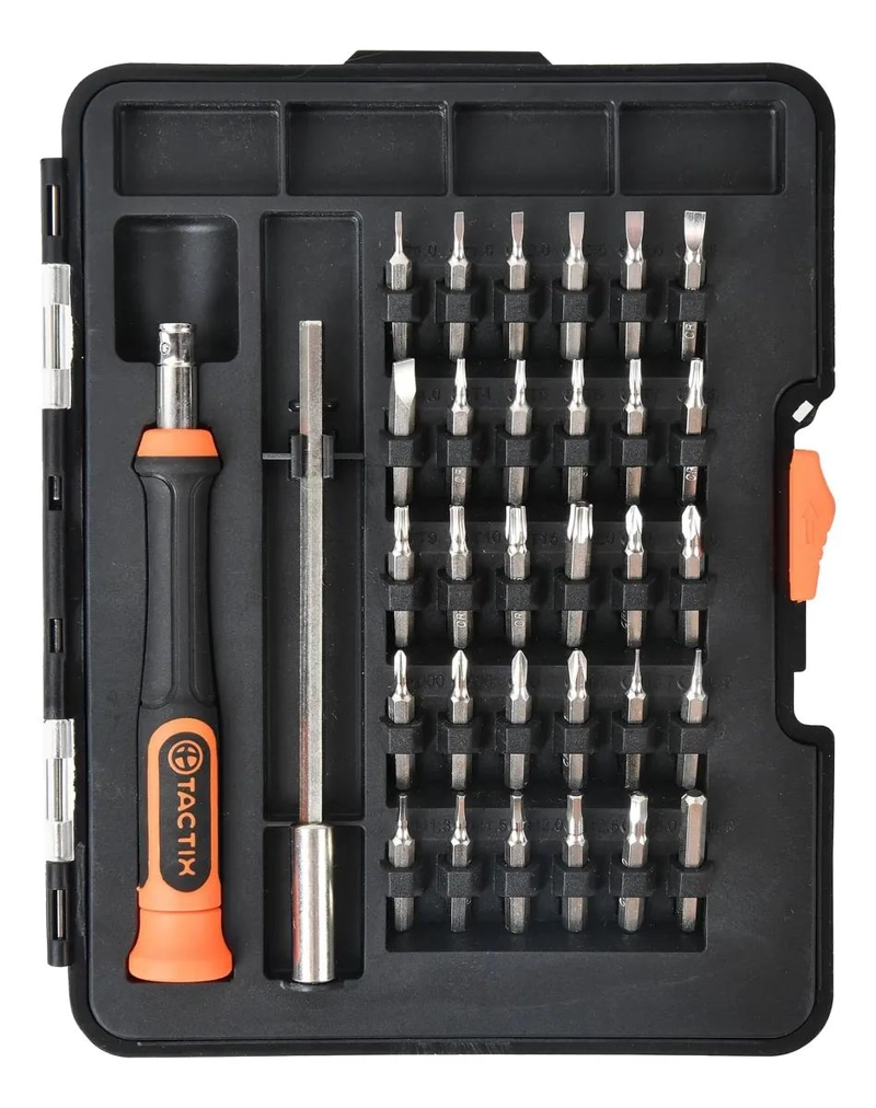 DESTORNILLADOR ERGONOMICO CON 31 PUNTAS - 1