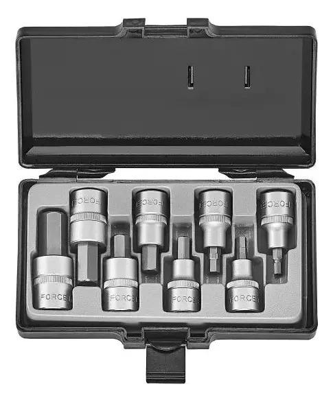 JUEGO DE DADOS ALLEN 1/2'' 5 A 17MM 8 PIEZAS - 2