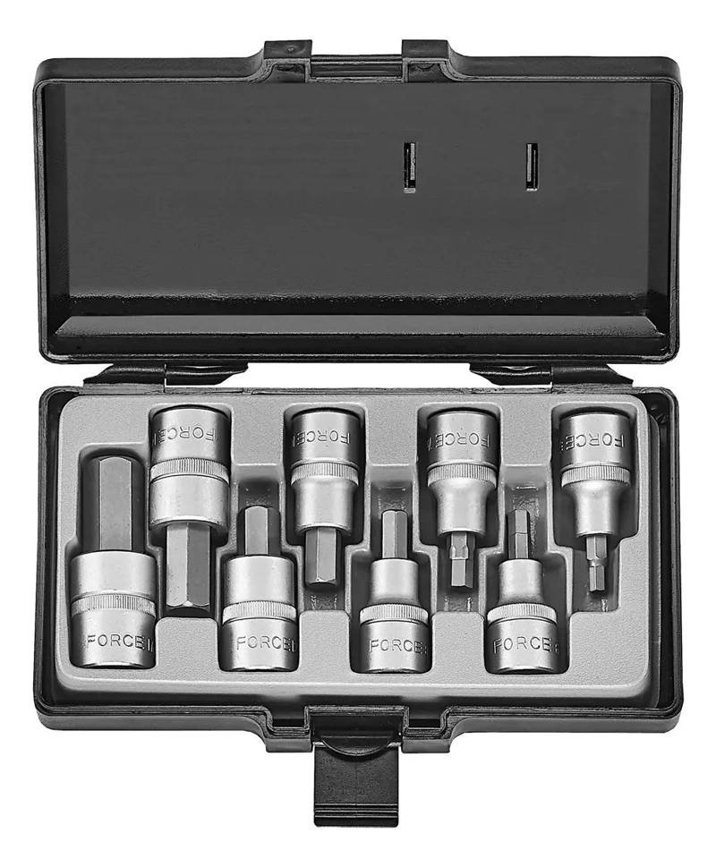 JUEGO DE DADOS ALLEN 1/2'' 5 A 17MM 8 PIEZAS - 3