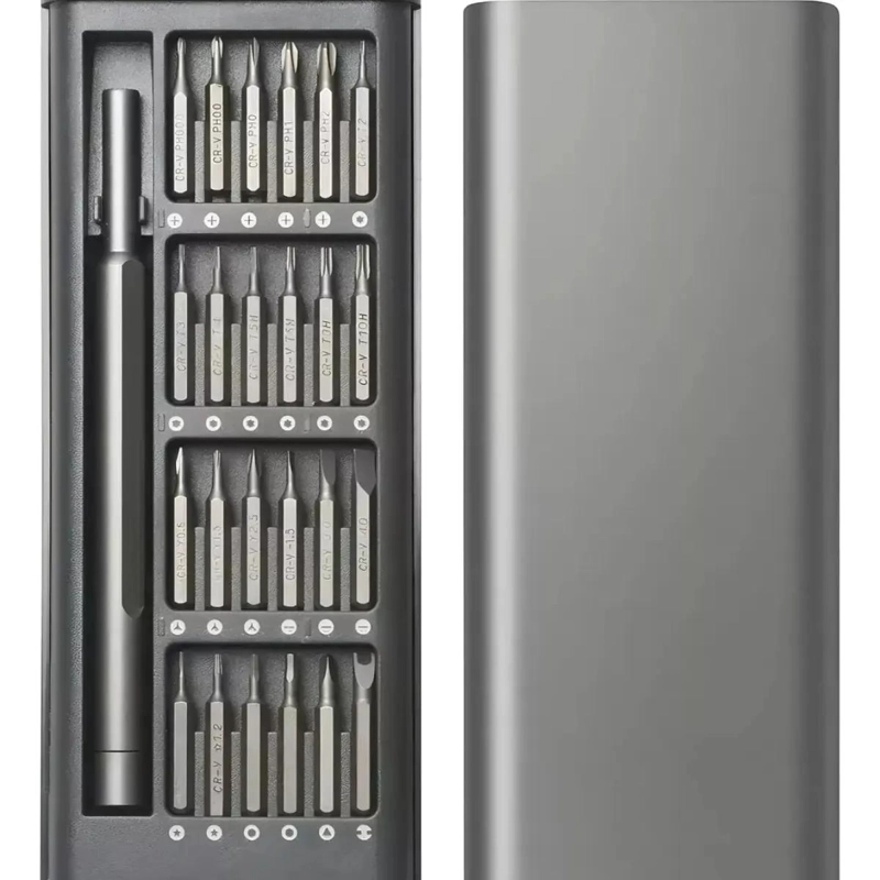 JUEGO DE DESATORNILLADORES DE PRECISION 24 PIEZAS - 1