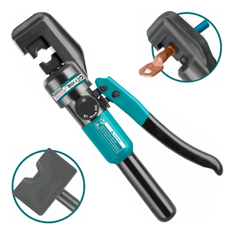 PRENSA HIDRAULICA PARA TERMINALES 45 KN 4-70 MM² - 2