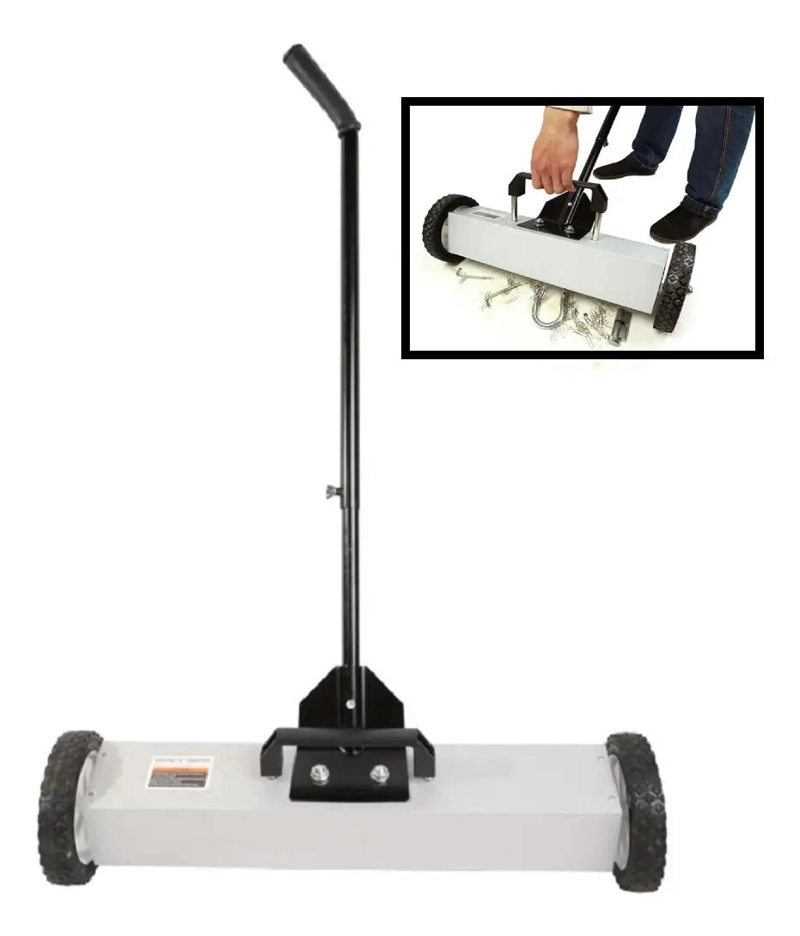 RECUPERADORA DE CLAVOS Y TORNILLOS CON RUEDAS 56 CM - 1