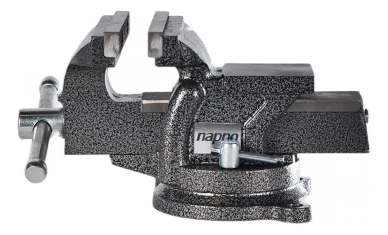 TORNILLO DE BANCO MECANICO 5'' 125MM FUERZA 900KG GRIS - 3