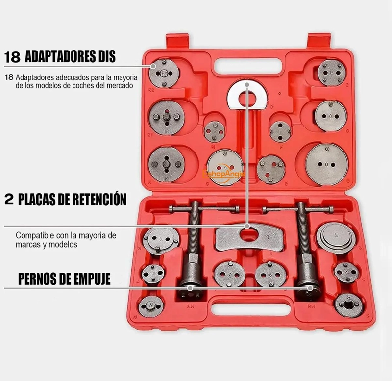 KIT DE EXTRACCION Y REPARACION PARA COMPRIMIDOR DE PISTON - 3