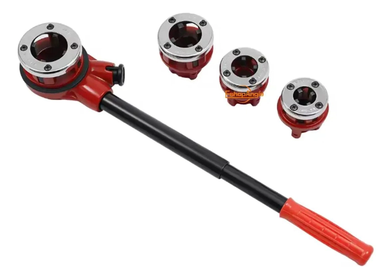 SET DE TERRAJAS MANUALES PARA TUBO 4 PIEZAS 1/2 A 1 1/4 - 4
