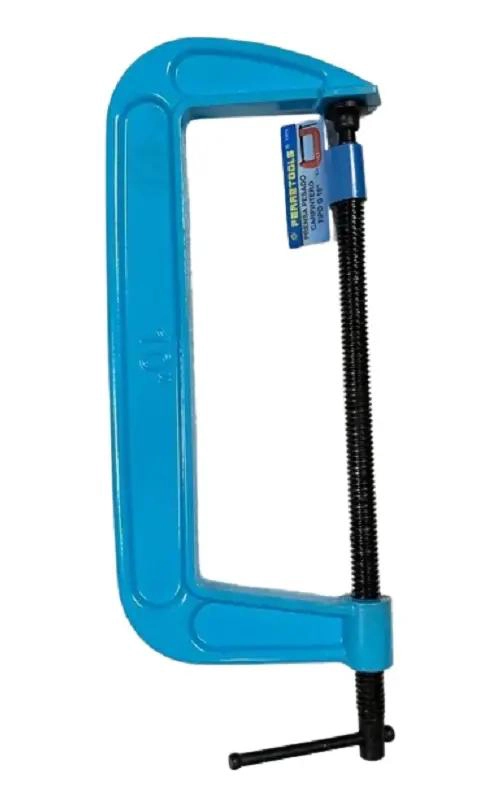 PRENSA TIPO C NRO 10 DE HIERRO 23X14 CM - 1