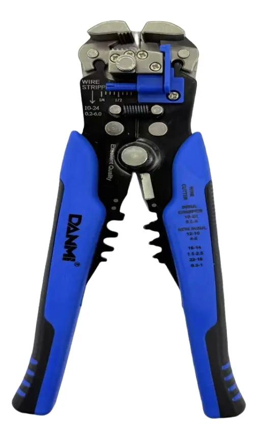 PELACABLES AUTOMATICO Y CRIMPADORA AUTOAJUSTABLE AZUL - 2