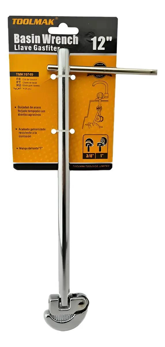 LLAVE PARA GASFITER DE ACERO CROMO VANADIO - 1