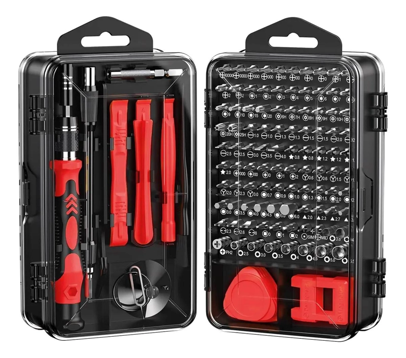 SET DE DESTORNILLADORES PRECISION 115 EN 1 CON PUNTAS - 1