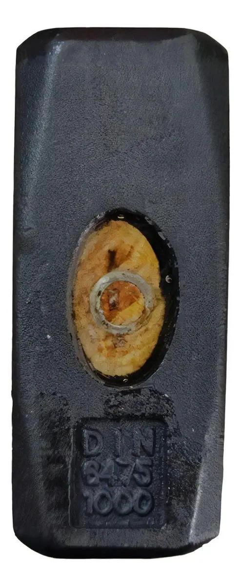 MARTILLO DE PIEDRA 1000G CON MANGO DE MADERA - 3